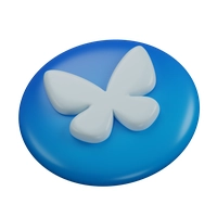 Bluesky Icon